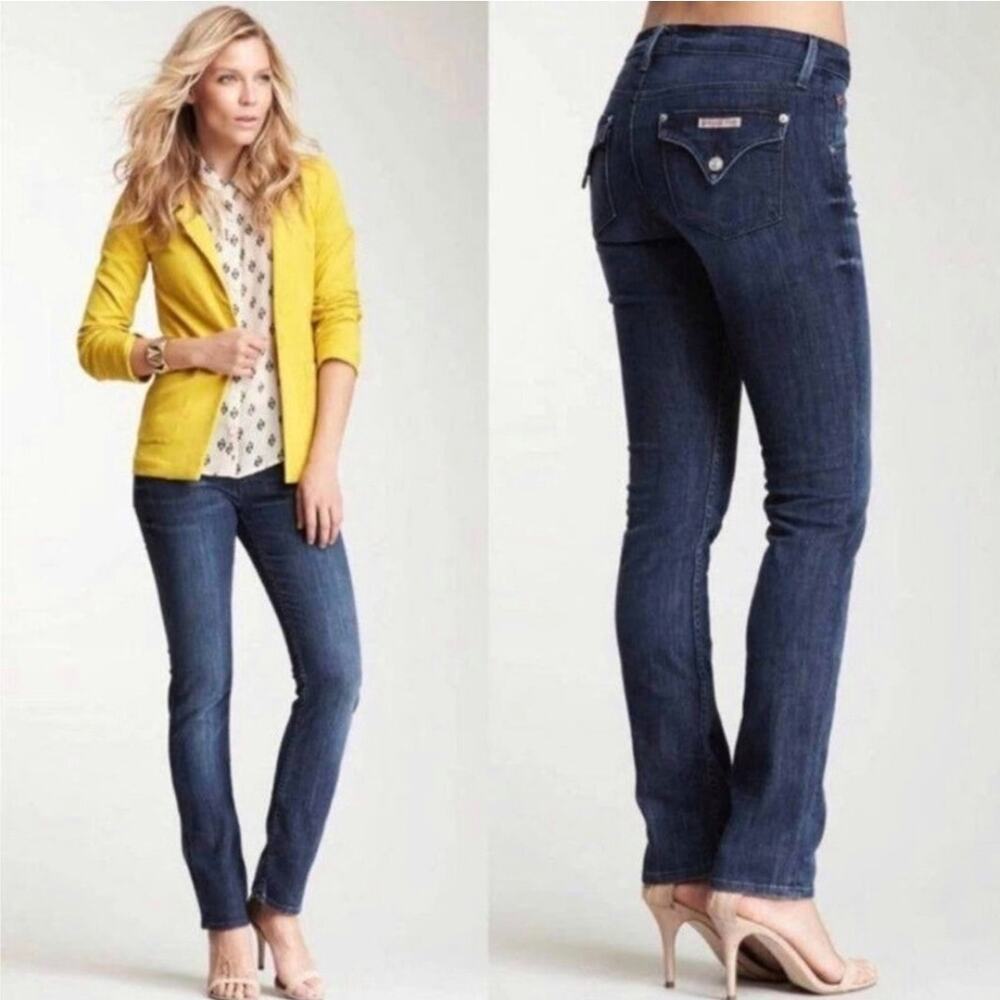 Hudson Jeans Blue Straight Leg Denim Classic